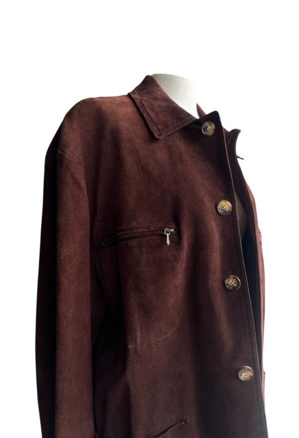 HERMES - SUEDE BUMPER JACKET - Image 7